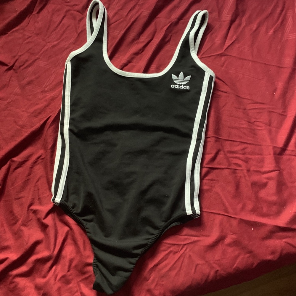 Adidas black body suit